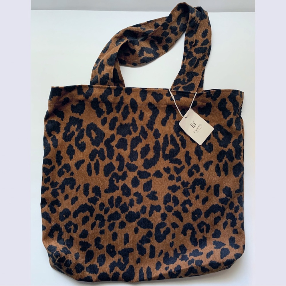 Small Leopard Print Tote Bag!!!